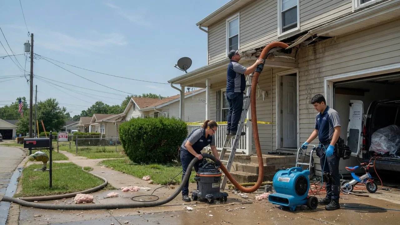 Water Damage Restoration in Woodworth, ND near me